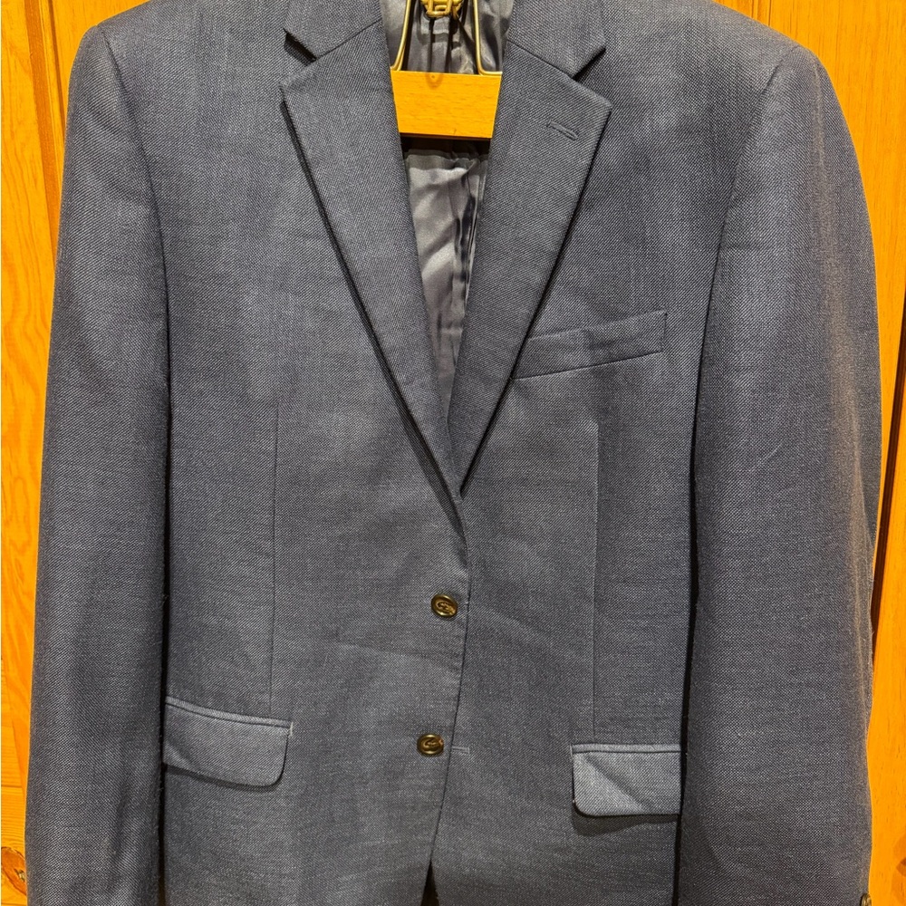 Ralph Lauren Men's Dark Navy Two-Button Sport Coat